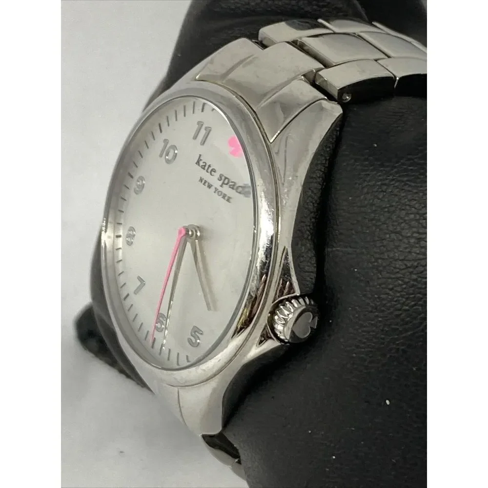 Kate Spade New York 0029 Women's Stainless Steel Silver Analog Dial Watch XX589